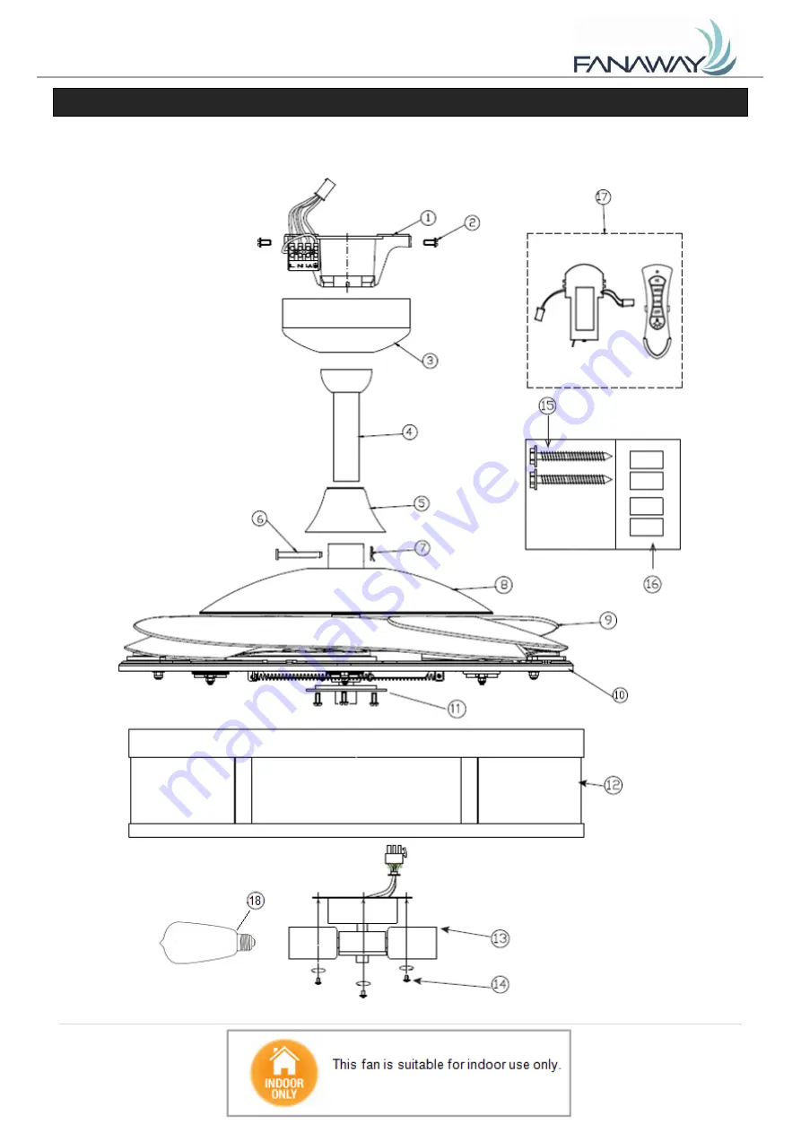 Fanaway CLASSIC Installation, Operation, Maintenance & Warranty Information Download Page 35