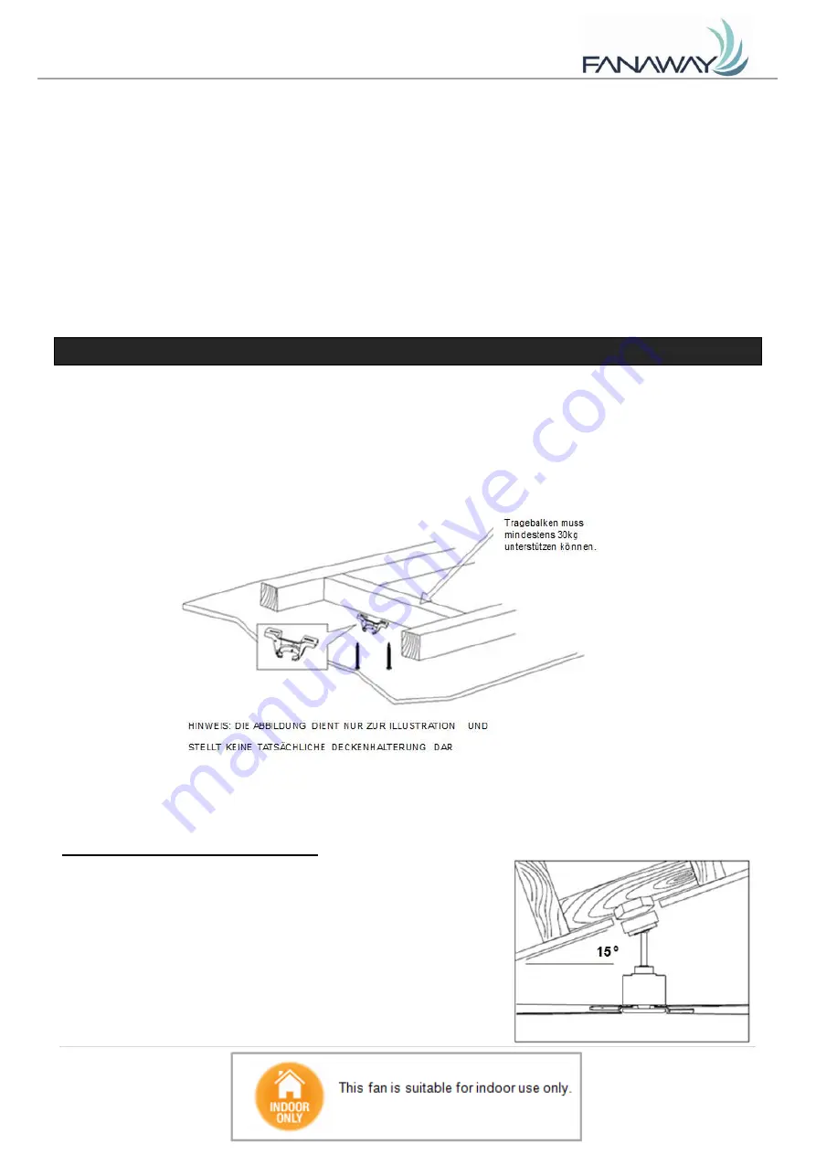 Fanaway EVORA Manual Download Page 16