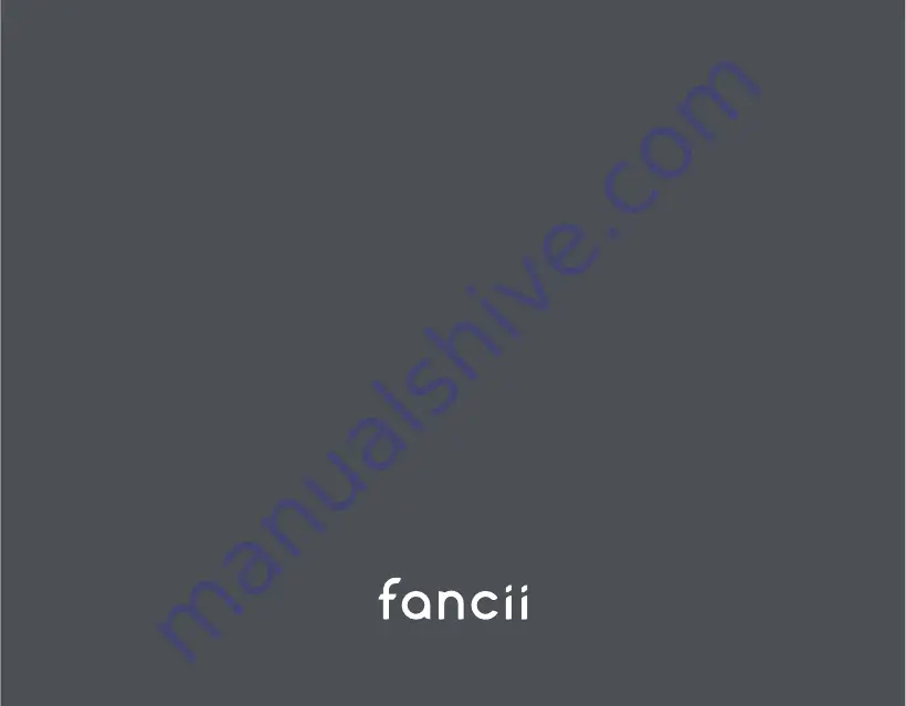 FANCII VERA Manual Download Page 1