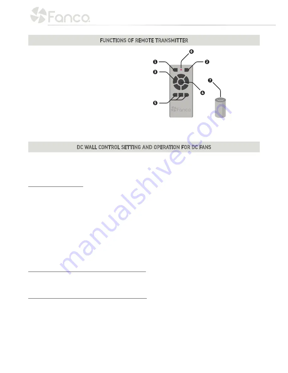 Fanco CFFCHZ4WHW Installation Manual Download Page 11