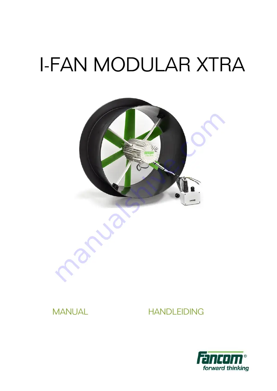 Fancom I-fan 35 Xtra Manual Download Page 1