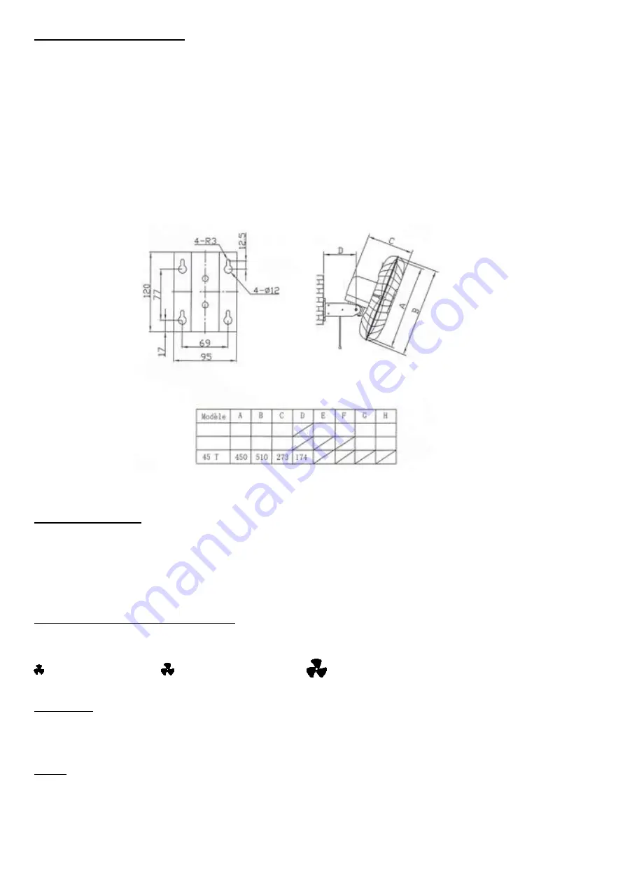 Fanelite 45T-W Customer'S Operating And Assembly Instructions Download Page 5