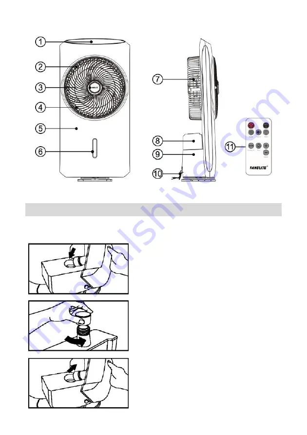 Fanelite KF-5080 Скачать руководство пользователя страница 9