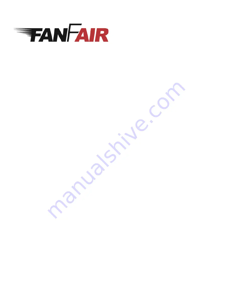 FanFair FDF-1210 Instruction Manual Download Page 1