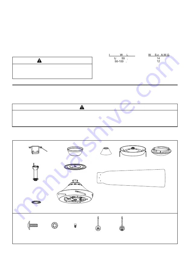 Fanimation 0900746 Manual Download Page 4