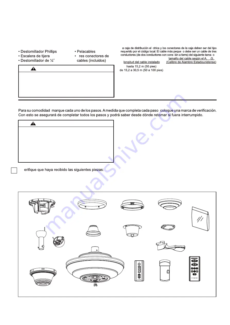 Fanimation 629917 Owner'S Manual Download Page 30