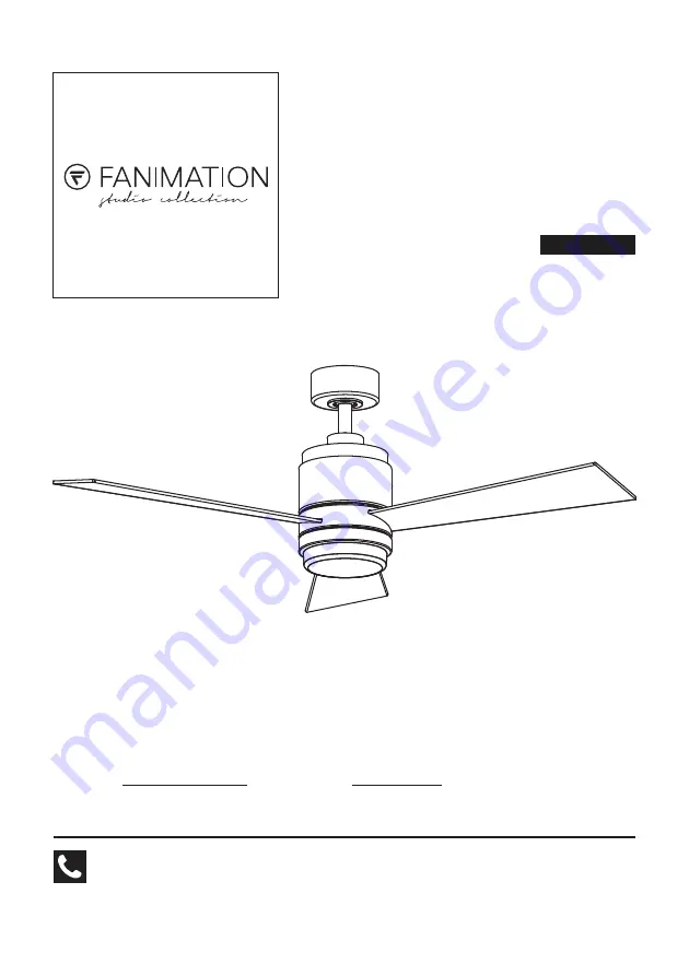 Fanimation 877480 Скачать руководство пользователя страница 1