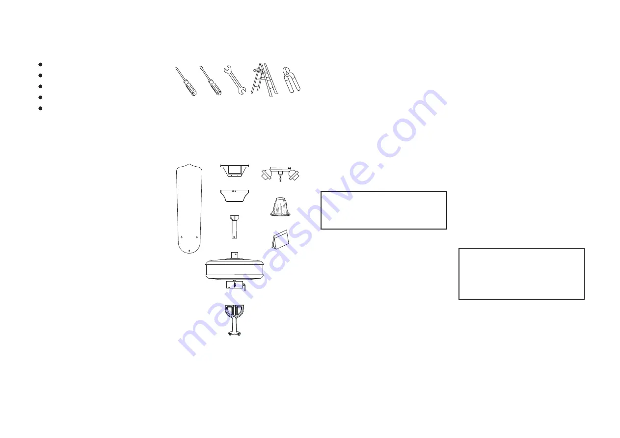 Fanimation AIRE DECOR BP210B 1 Series Скачать руководство пользователя страница 2