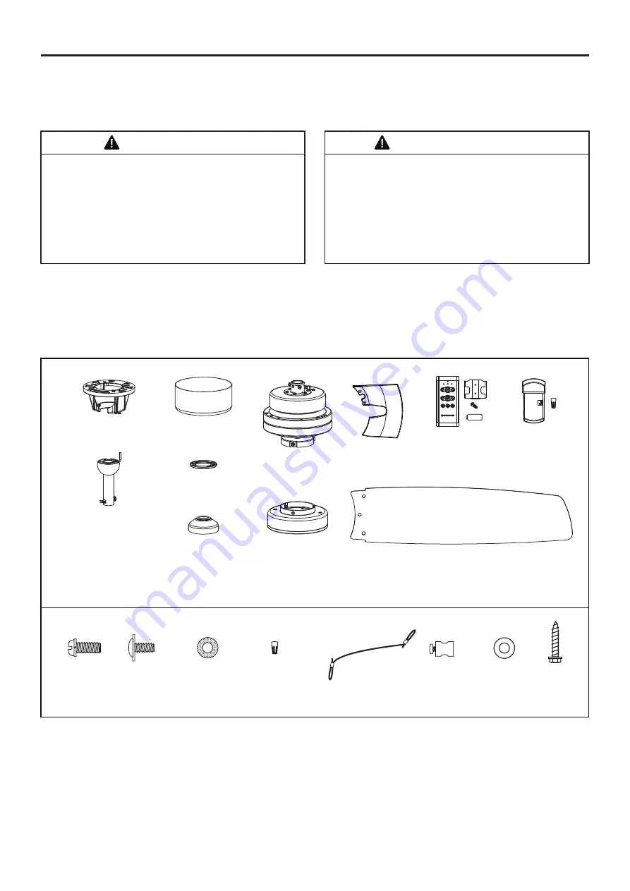 Fanimation AMPED FP7634 Series Manual Download Page 24