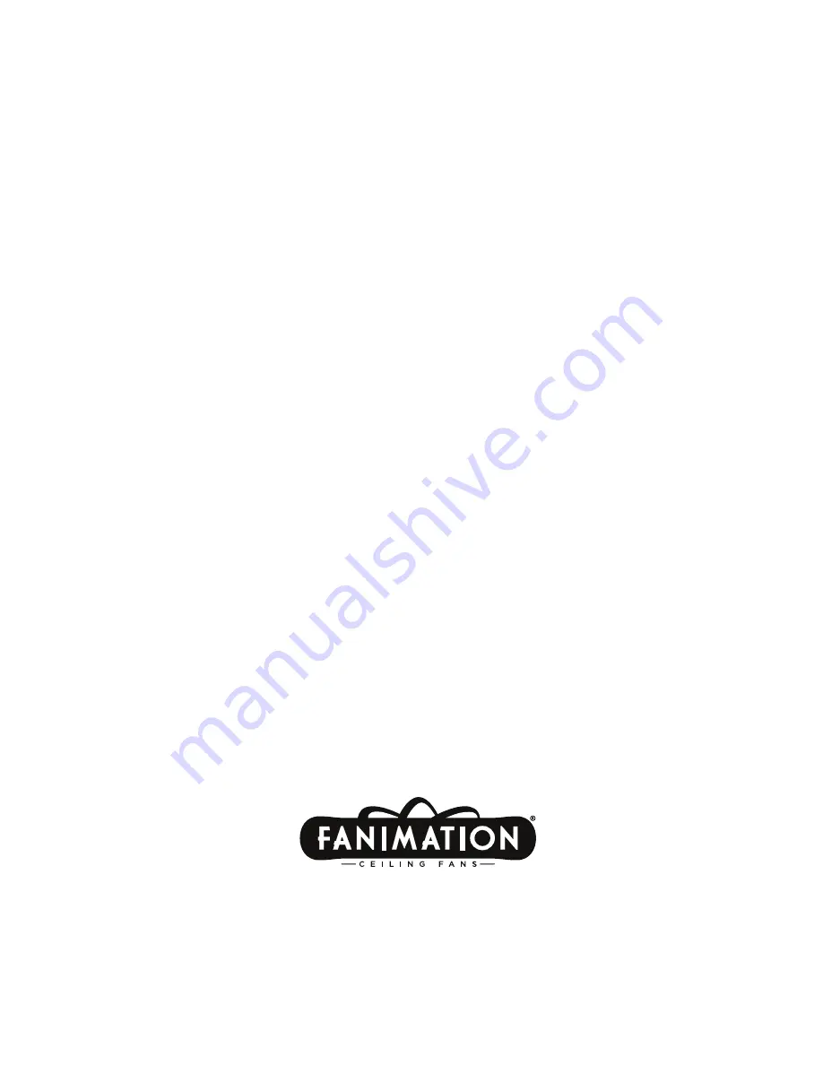 Fanimation Avaston FP6210 Скачать руководство пользователя страница 36