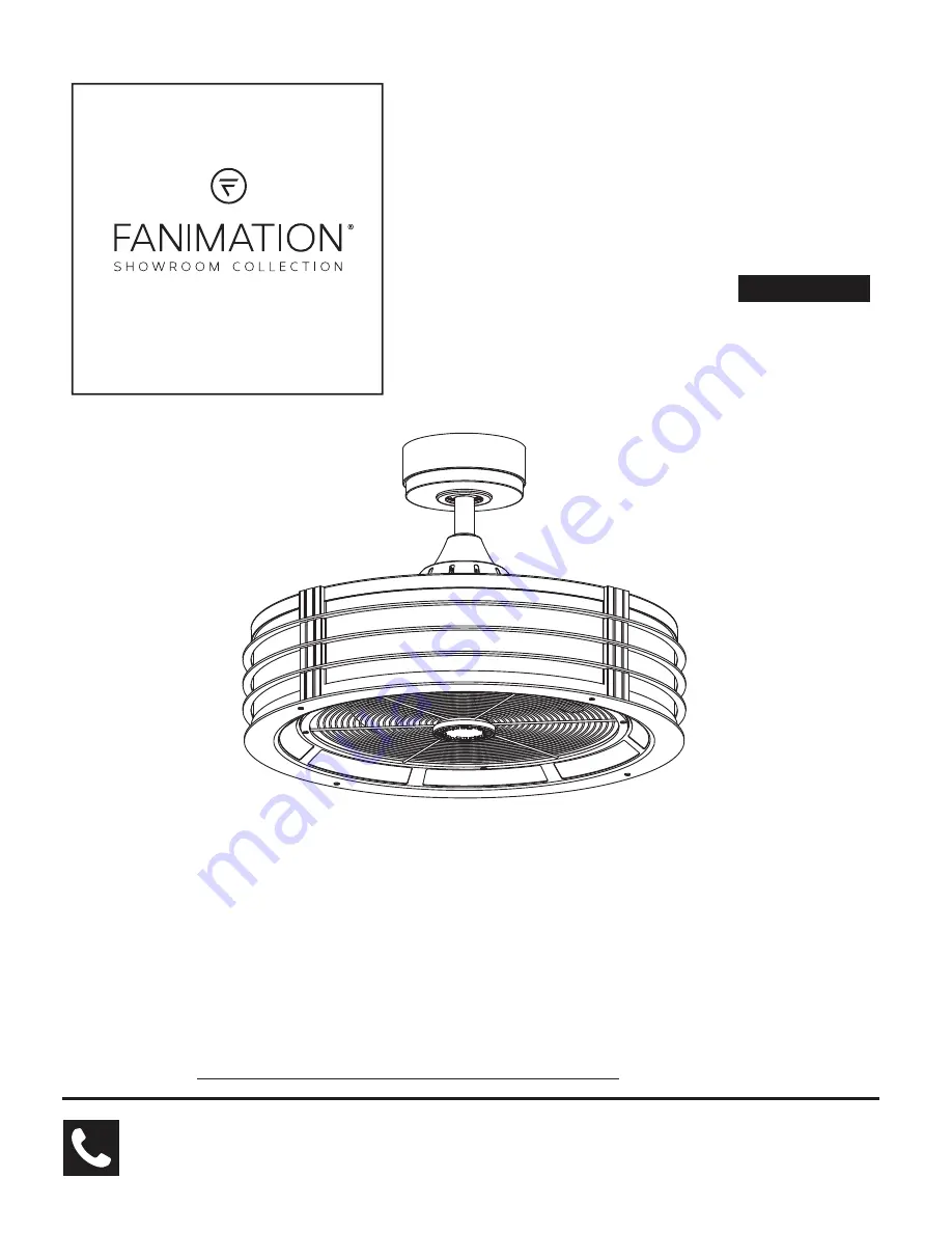 Fanimation BECKWITH FP7964BN Installation Instructions Manual Download Page 1