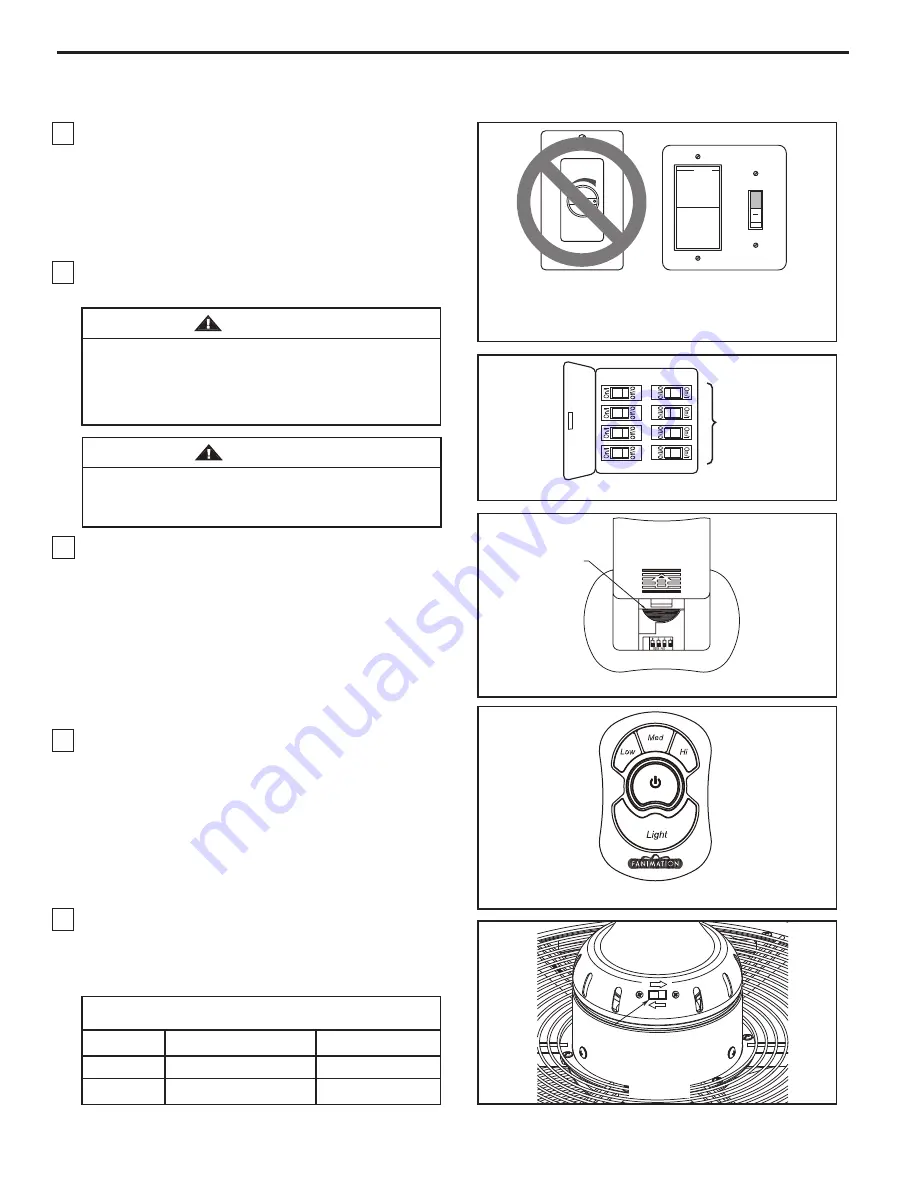 Fanimation BECKWITH FP7964BN Installation Instructions Manual Download Page 12