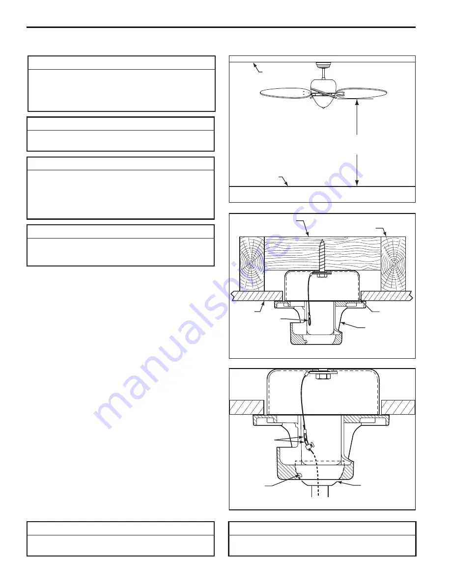 Fanimation Belize FP2920 Series Owner'S Manual Download Page 6