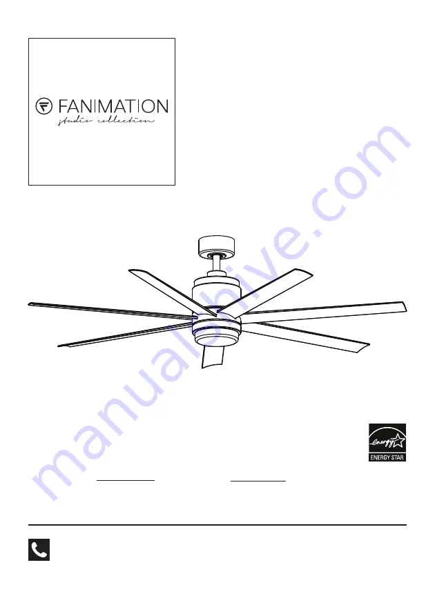 Fanimation BLITZ LP8377LBN Скачать руководство пользователя страница 21