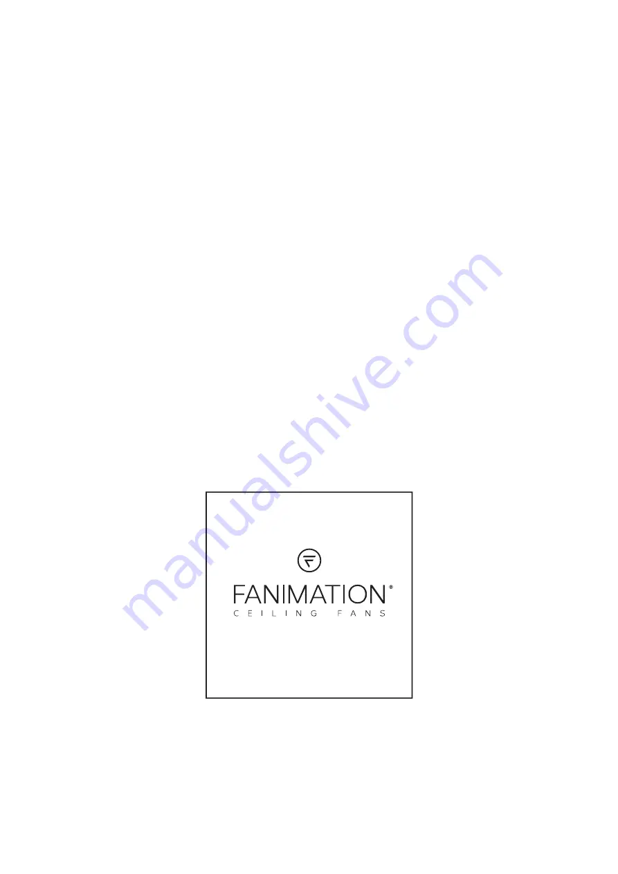 Fanimation EDGEWOOD FP9052 Series Manual Download Page 41