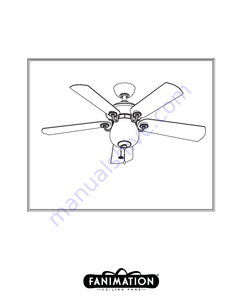 Fanimation FP7954OB Скачать руководство пользователя страница 1