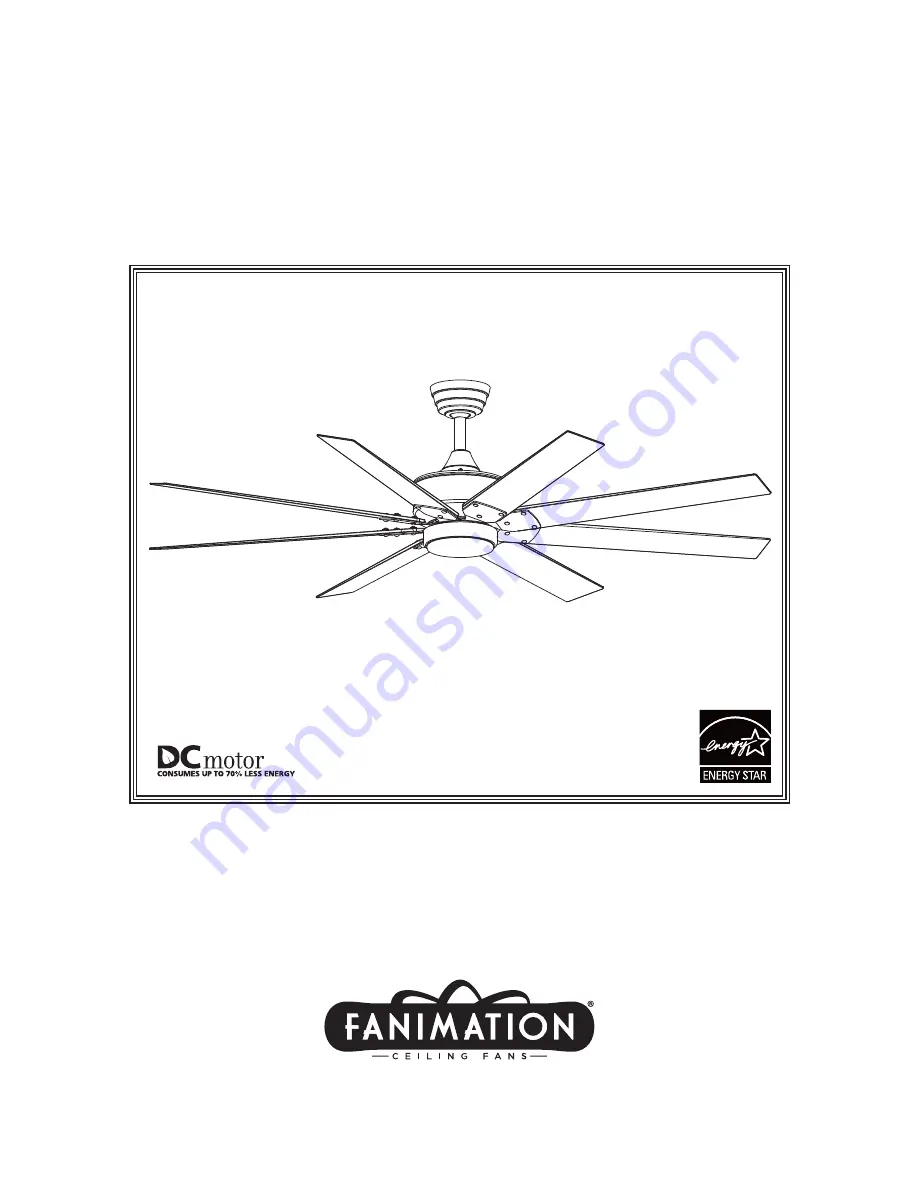 Fanimation FPD7916 Owner'S Manual Download Page 1