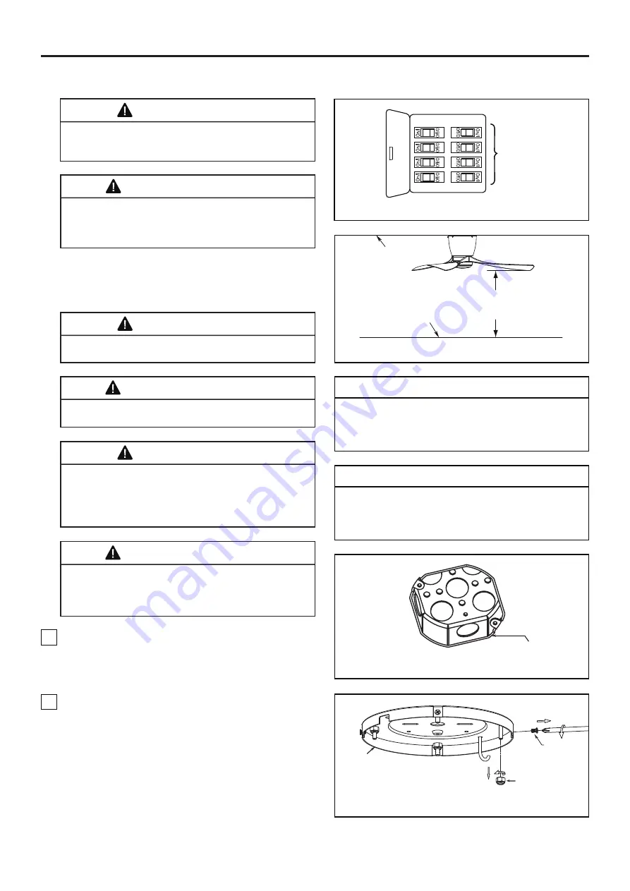 Fanimation KLINCH FPS7681 Series Assembly Instructions Manual Download Page 25