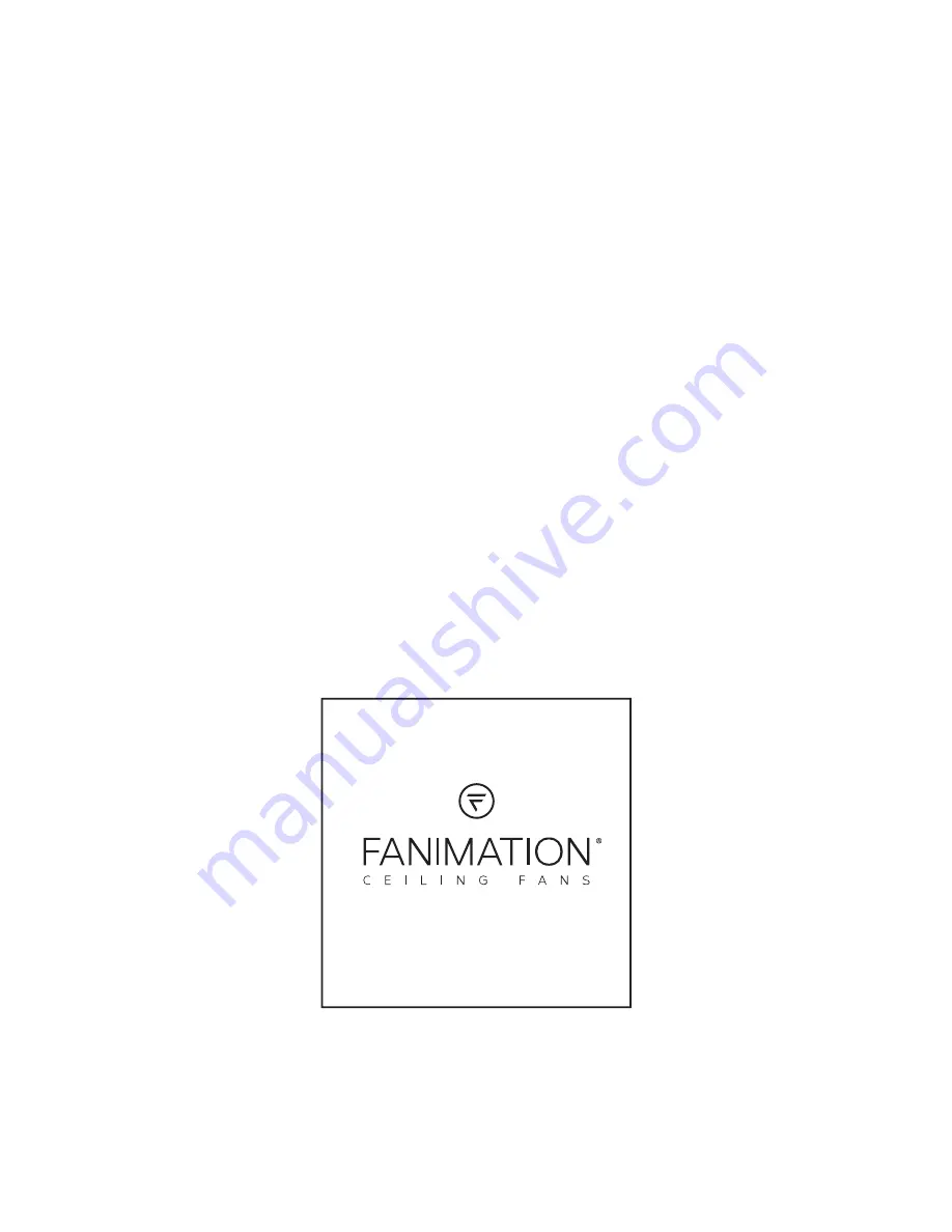 Fanimation Kwad 44 FP7644 Series Скачать руководство пользователя страница 19