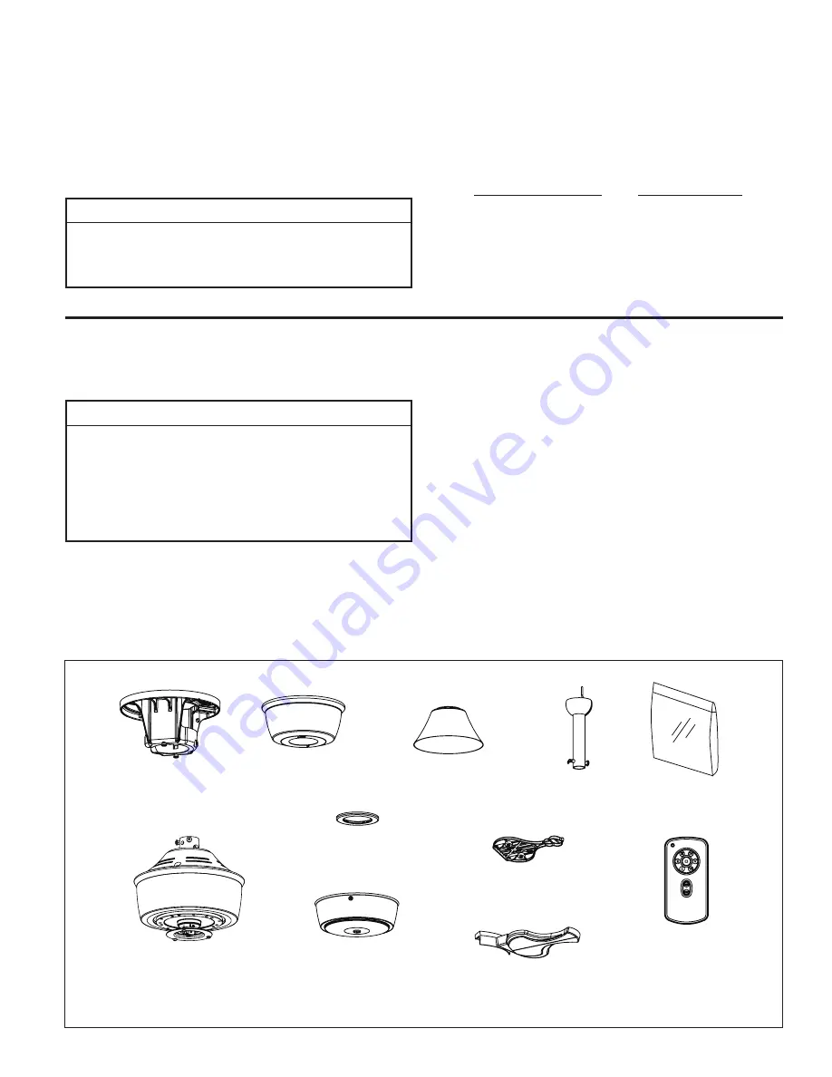 Fanimation louvre Owner'S Manual Download Page 3