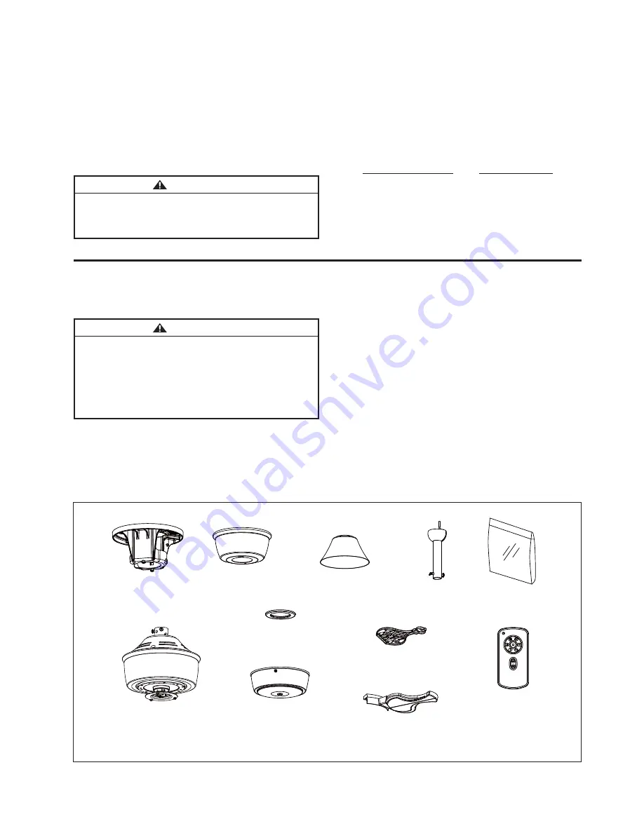 Fanimation MAD3250 series Owner'S Manual Download Page 4