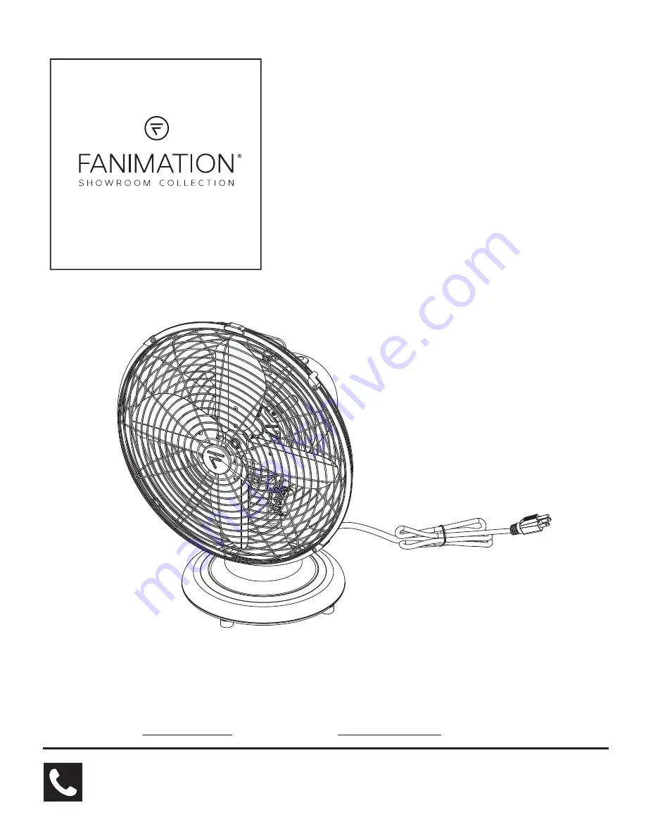 Fanimation RETRO BREEZE FP6274 Series Скачать руководство пользователя страница 7