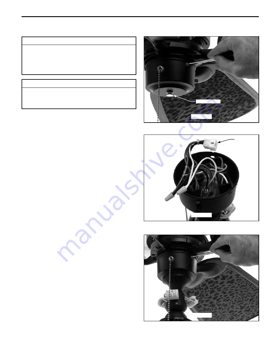 Fanimation Seaney's Voyage LB320BL Owner'S Manual Download Page 9