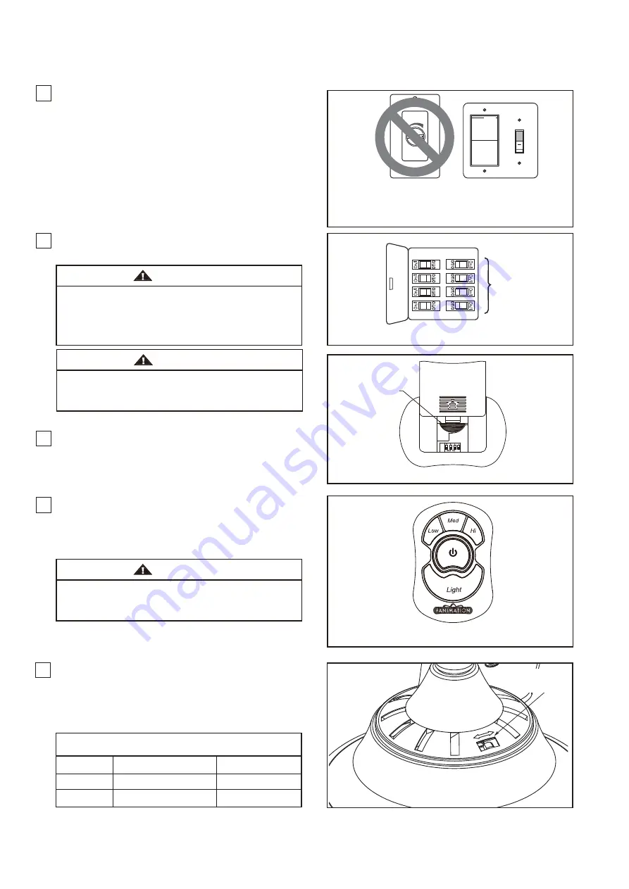 Fanimation Stafford PL8274BN Скачать руководство пользователя страница 14