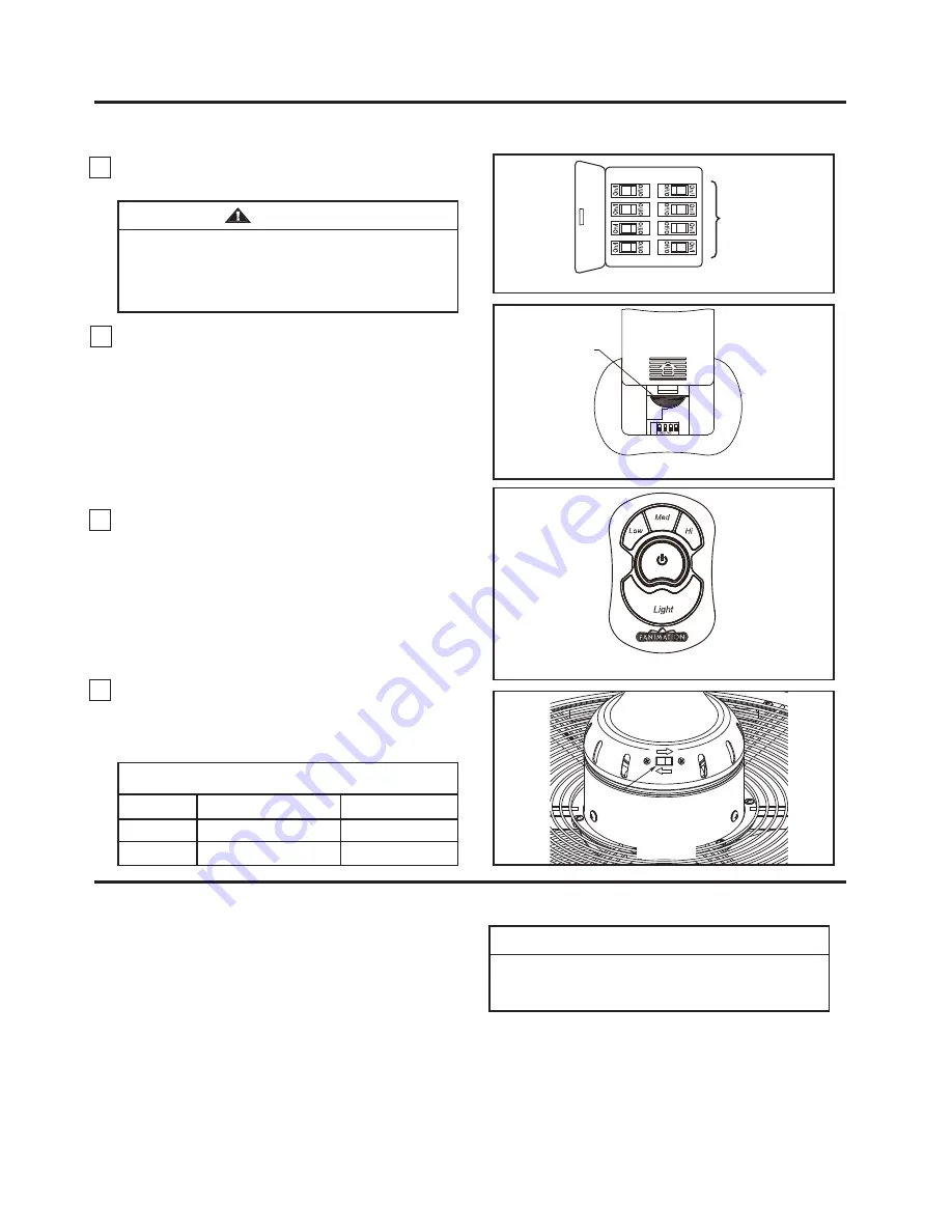 Fanimation The Beckwith FP7964 Series Скачать руководство пользователя страница 12