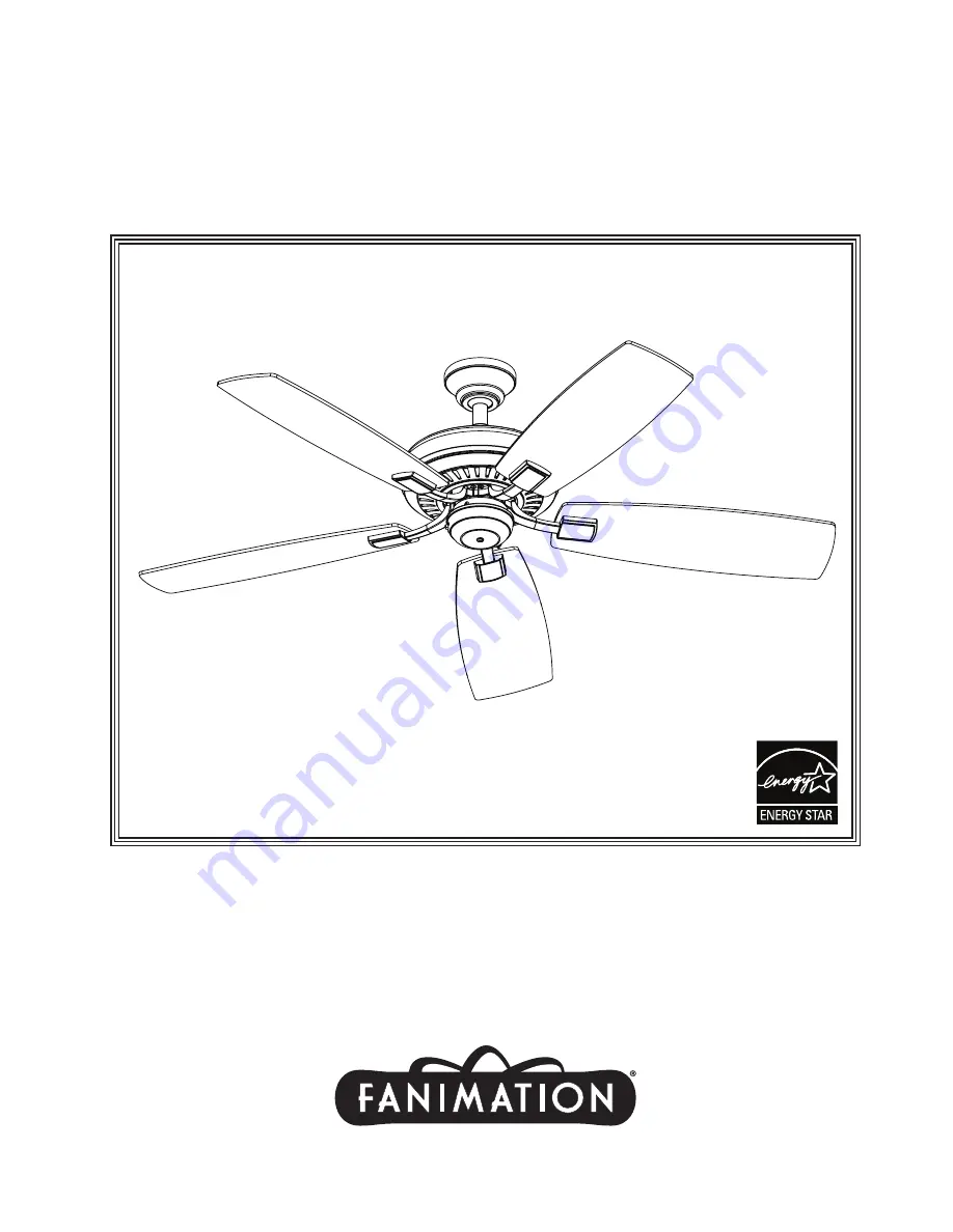 Fanimation The Edgewood TF610 Series Скачать руководство пользователя страница 15