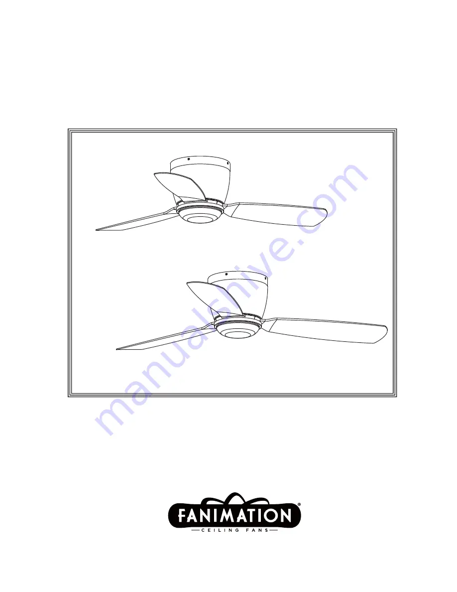 Fanimation The Embrace FPS7967 series Скачать руководство пользователя страница 1