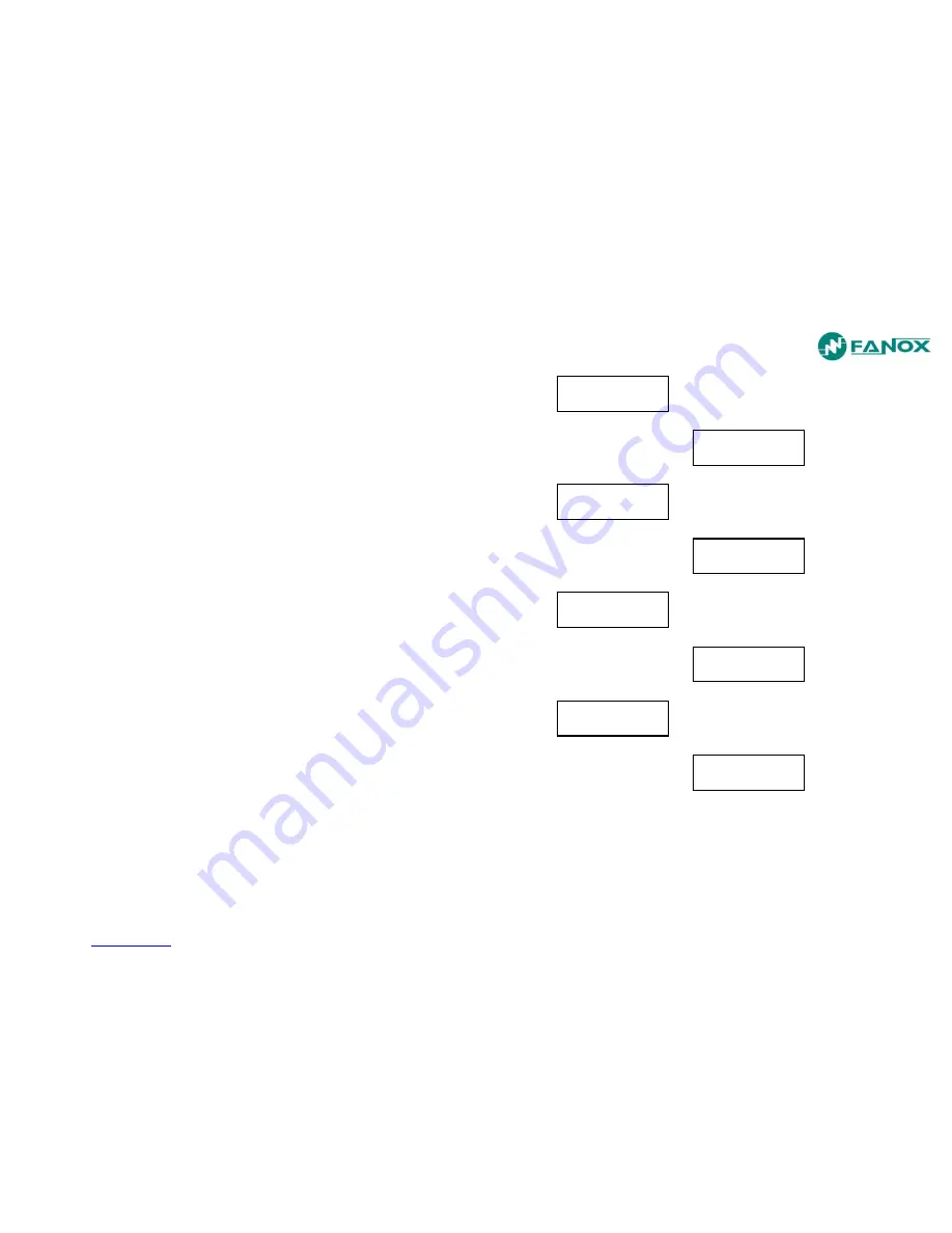 FANOX SIA-C User Manual Download Page 139