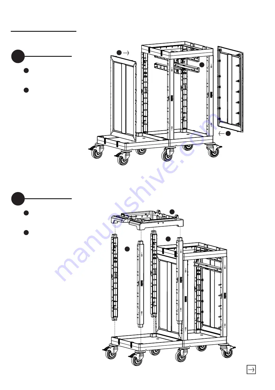 Fanset Fantom Professional PROCART 3350 Assembly Manual Download Page 4