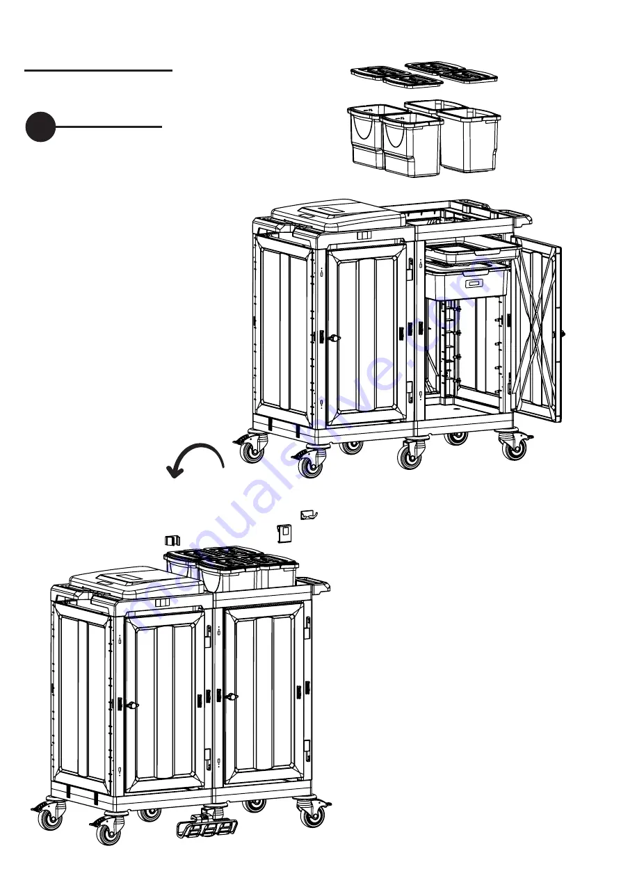 Fanset Fantom Professional PROCART 3350 Assembly Manual Download Page 10