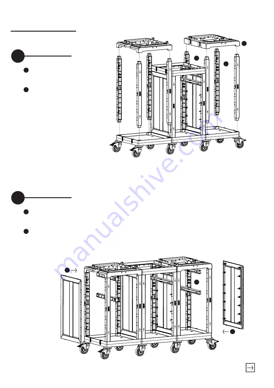 Fanset Fantom Professional PROCART 3350 Assembly Manual Download Page 13