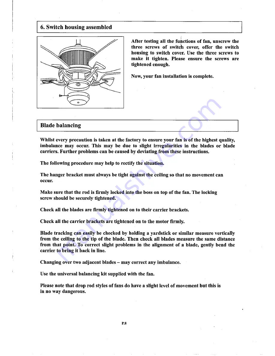 Fantasia Omega Owner'S Instruction Manual Download Page 9