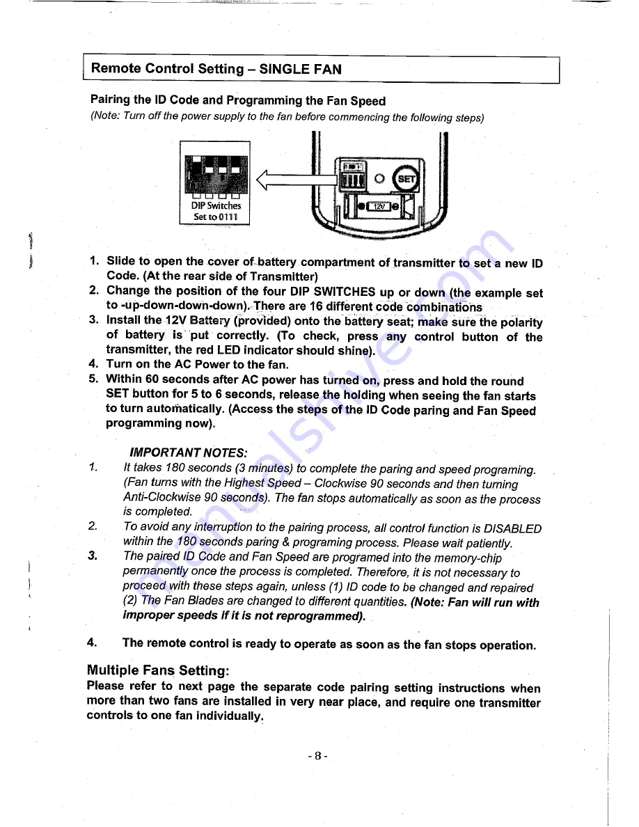 Fantasia Tau Owner'S Instruction Manual Download Page 9