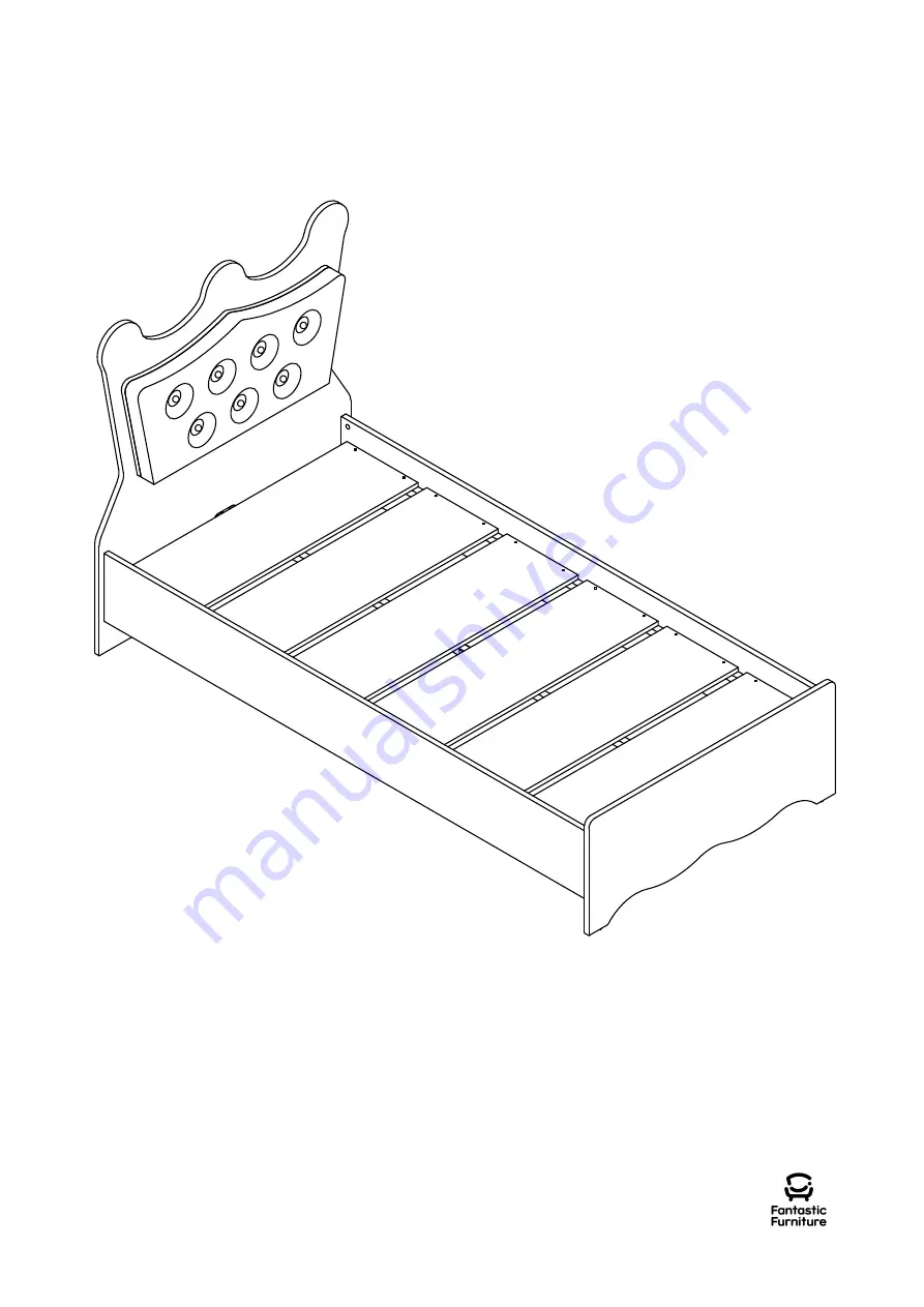 fantastic furniture Amirah Bed Single Quick Start Manual Download Page 9