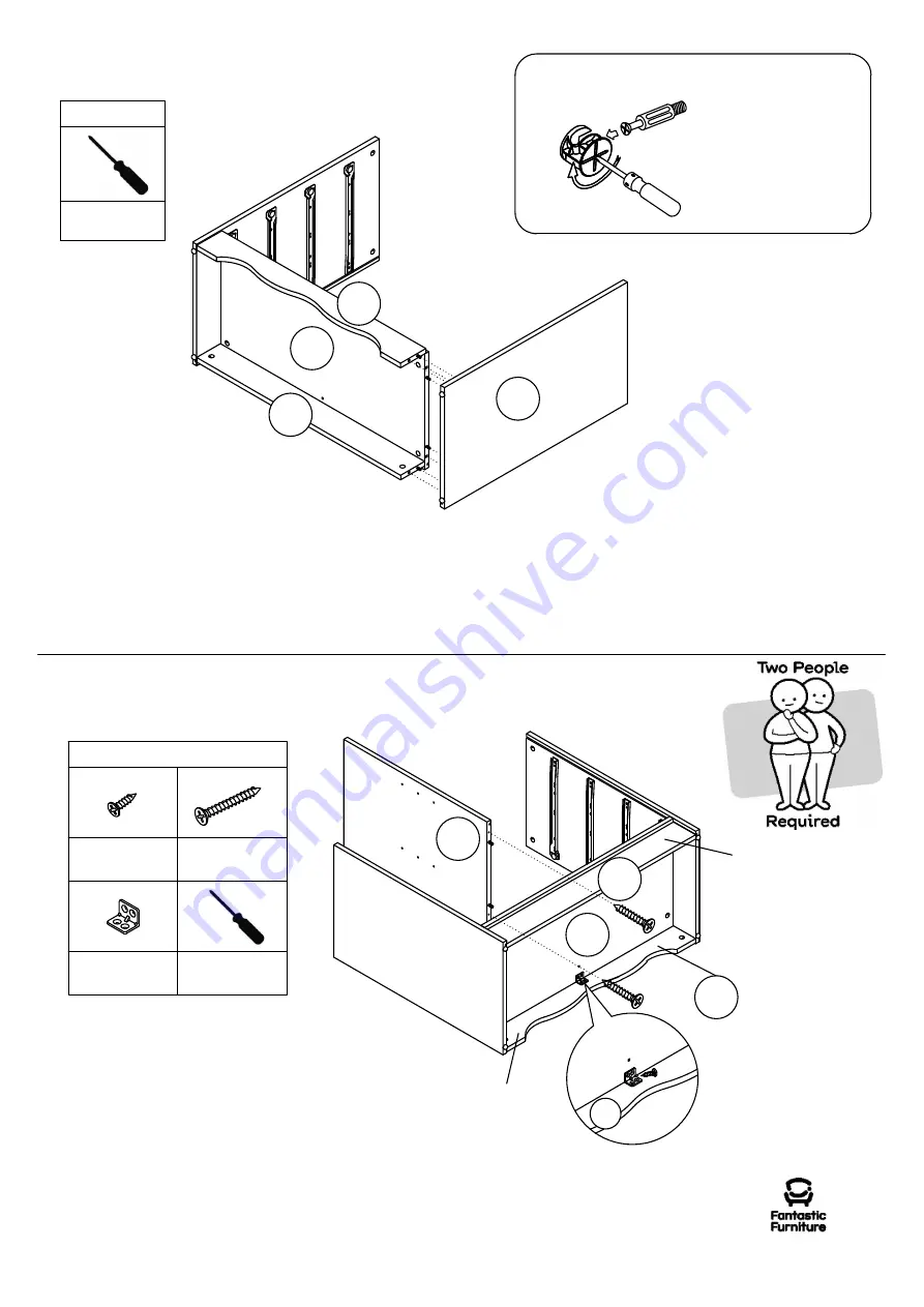 fantastic furniture Amirah Dresser Скачать руководство пользователя страница 9