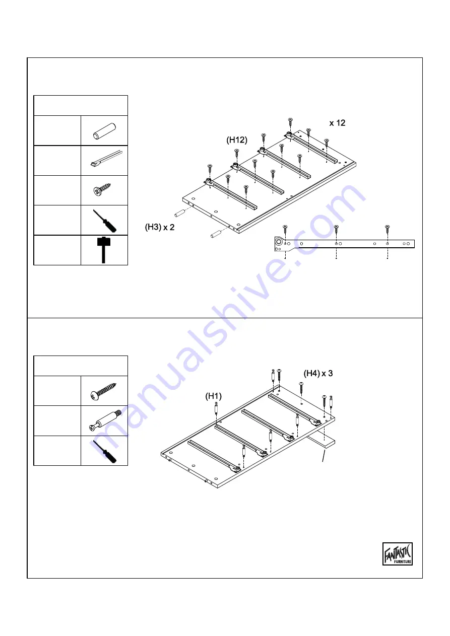 fantastic furniture Ashford Dresser 7 Drawer Скачать руководство пользователя страница 7