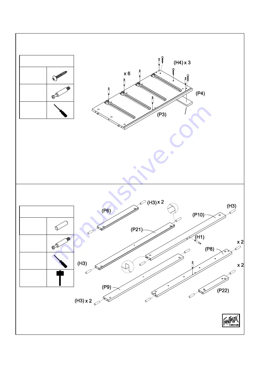 fantastic furniture Ashford Dresser 7 Drawer Скачать руководство пользователя страница 8