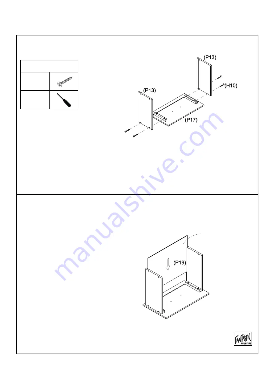 fantastic furniture Ashford Dresser 7 Drawer Скачать руководство пользователя страница 17