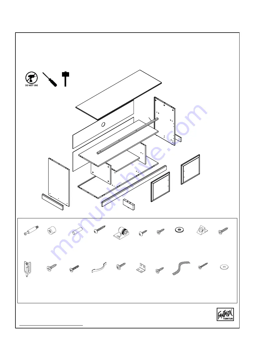 fantastic furniture Ashford Lowline Medium Скачать руководство пользователя страница 4