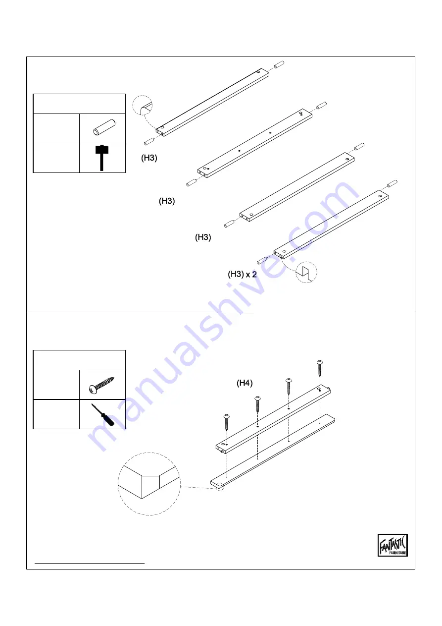 fantastic furniture Ashford Tallboy 5 Drawer Скачать руководство пользователя страница 8