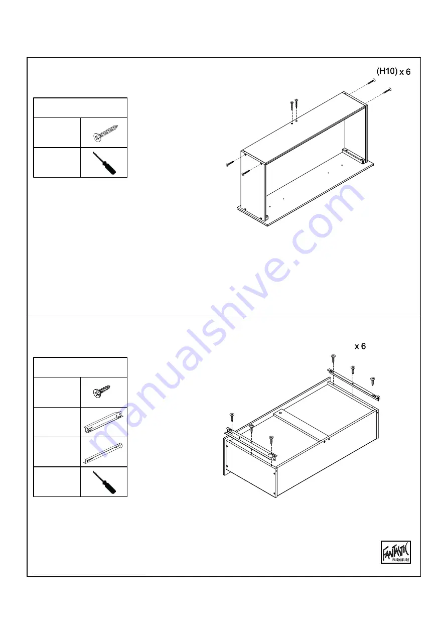 fantastic furniture Ashford Tallboy 5 Drawer Manual Download Page 17