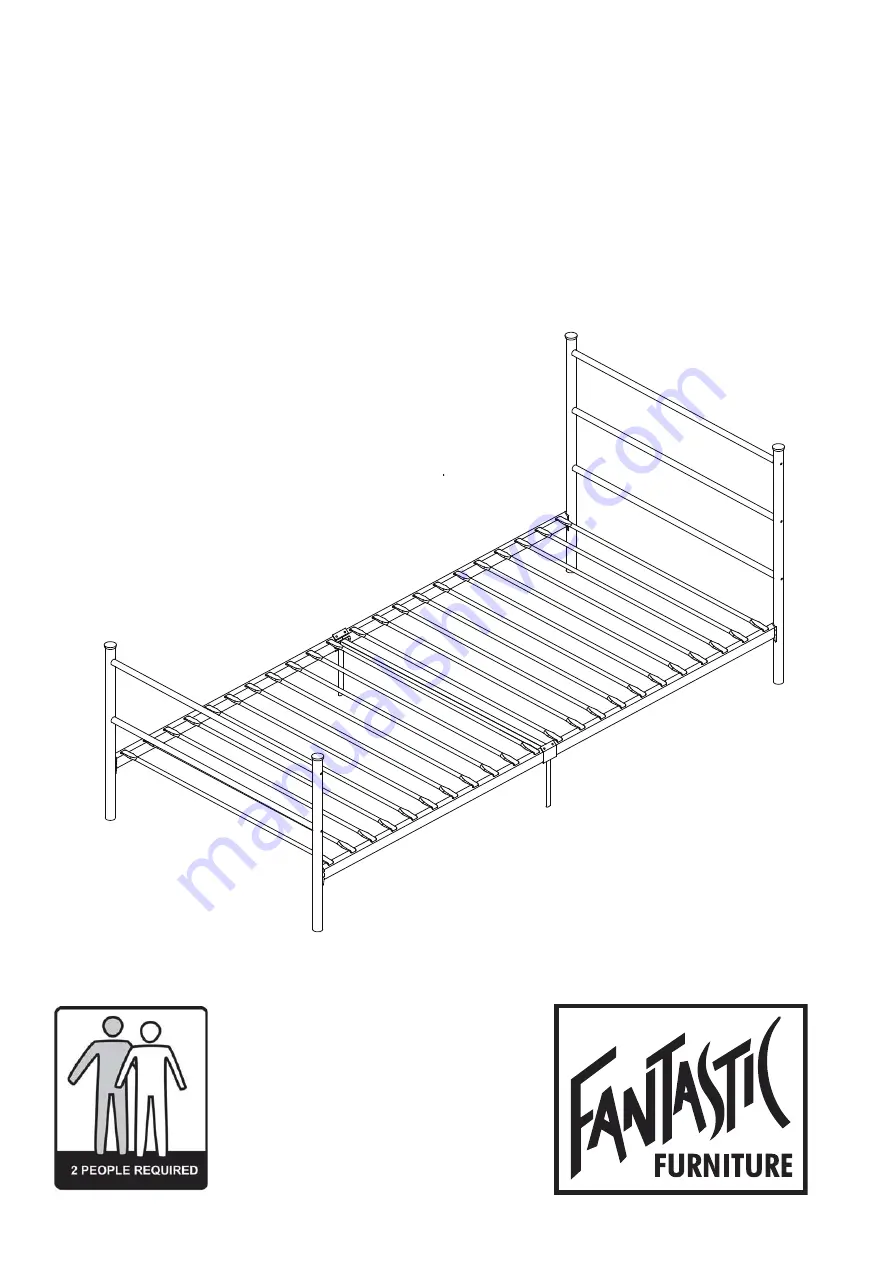 fantastic furniture BINGO Bed Single Скачать руководство пользователя страница 1