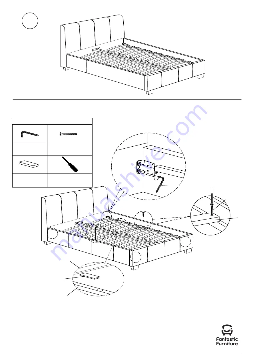 fantastic furniture Bravo King Bed Скачать руководство пользователя страница 8