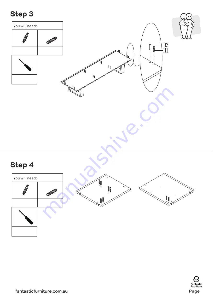 fantastic furniture Bridge Скачать руководство пользователя страница 7