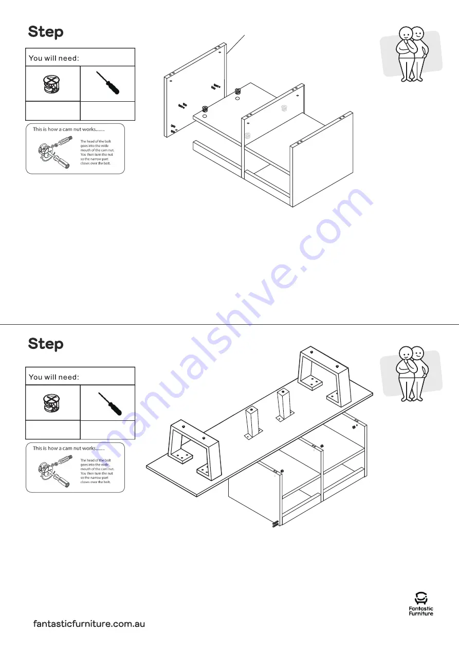 fantastic furniture Bridge Скачать руководство пользователя страница 9