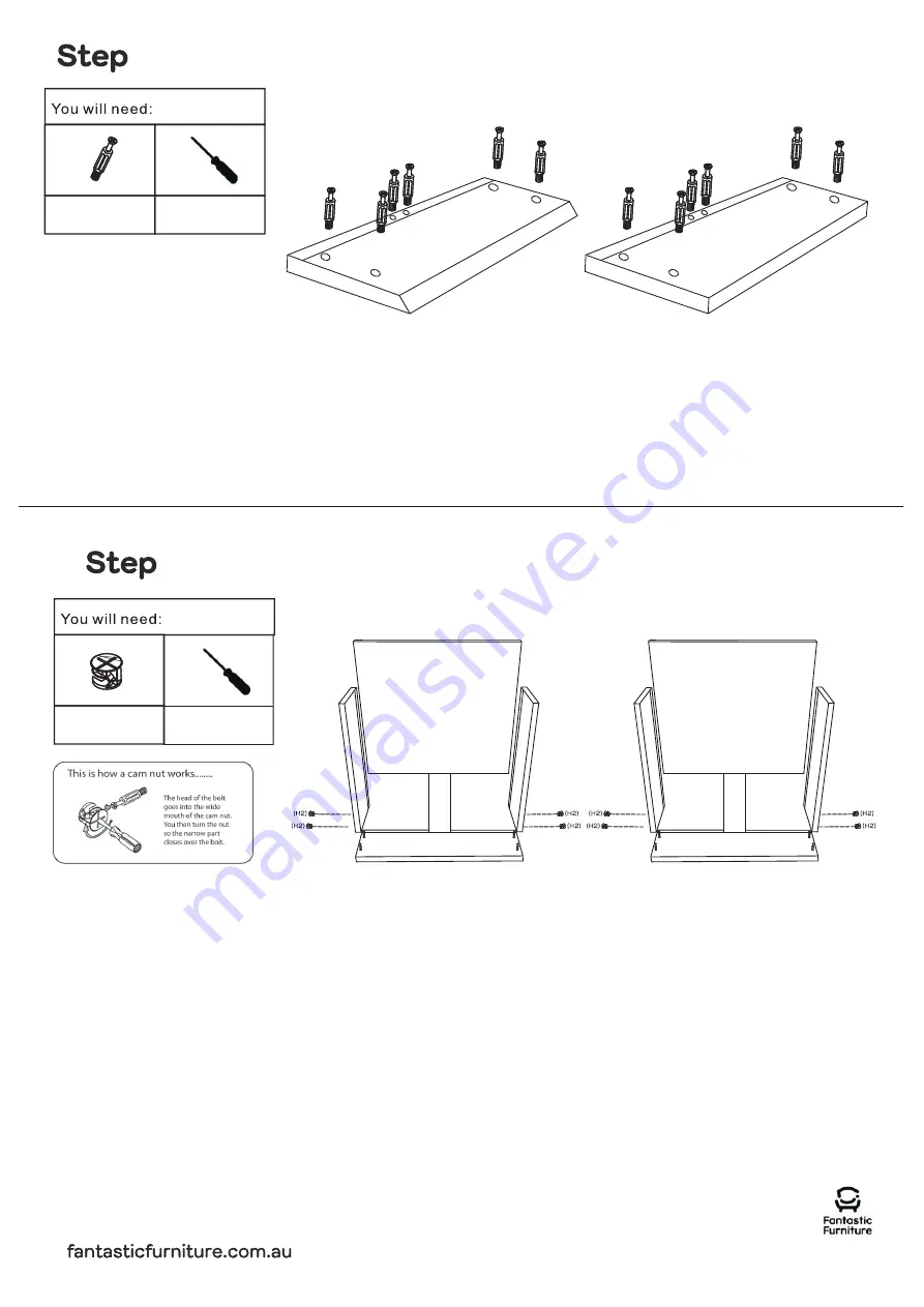 fantastic furniture Bridge Скачать руководство пользователя страница 14